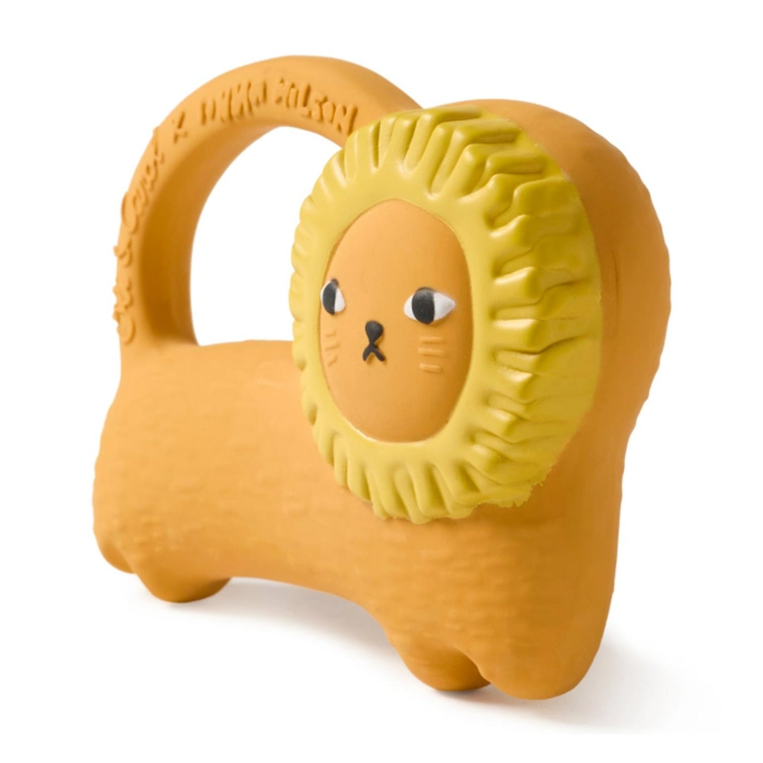 Oli & Carol Richie Lion Natural Rubber Teether and Bath Toy