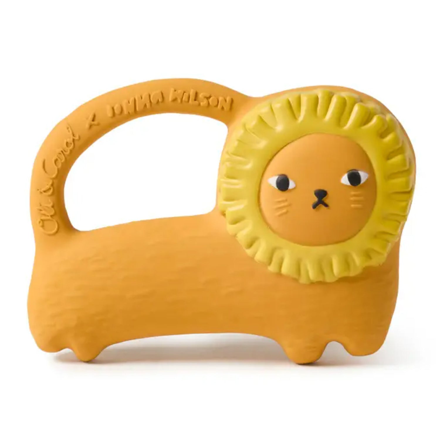 Oli & Carol Richie Lion Natural Rubber Teether and Bath Toy