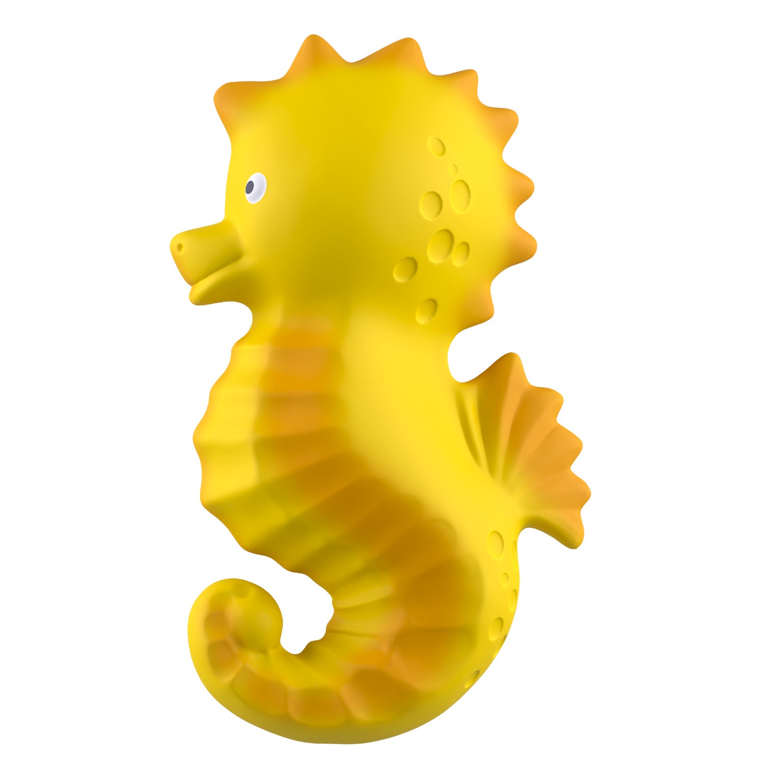 CaaOcho Pure Natural Rubber Seahorse Bath Toy