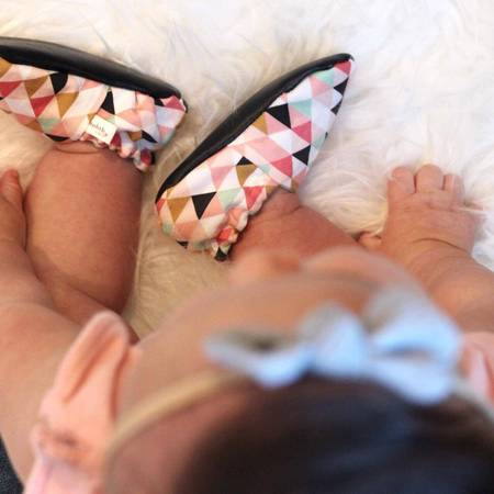 Organic Baby Moccasins - Sweet