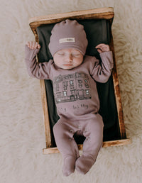 L'ovedbaby Organic Cute Cap Lavender