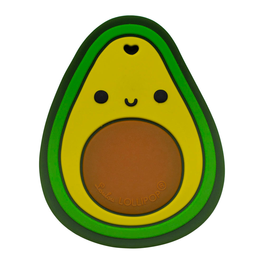 Loulou Lollipop Silicone Teether - Avocado