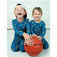 Bellabu Bear Bamboo Kids Pajamas - Basket Pups