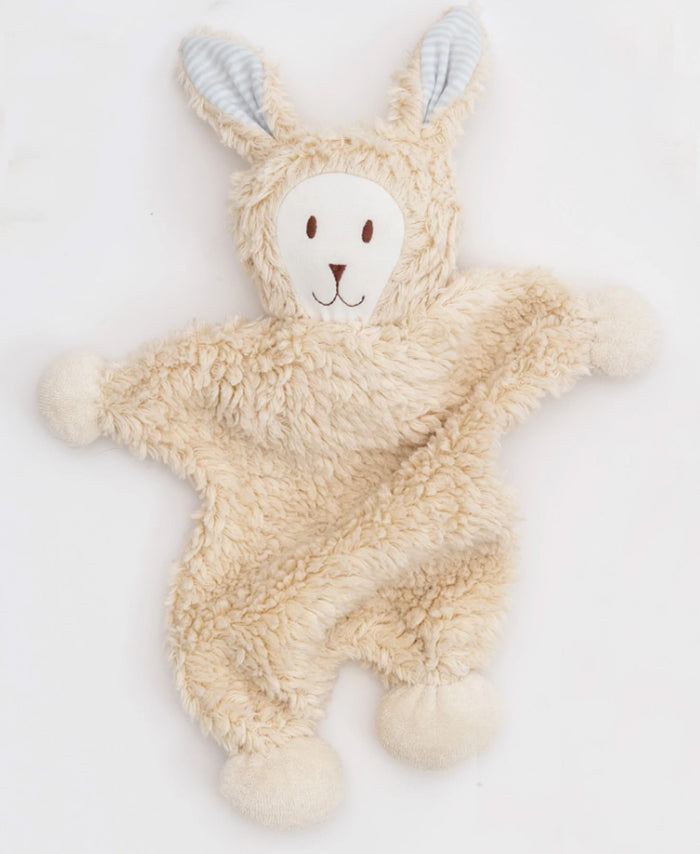 Under the Nile Snuggle Bunny Toy - Blue Stripe Ears