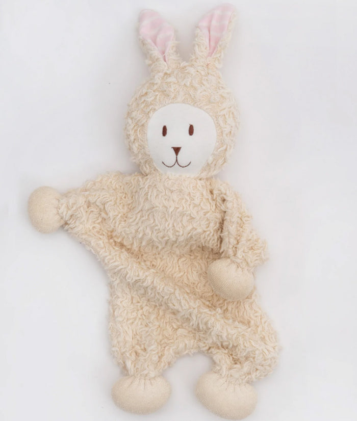 Under the Nile Snuggle Bunny Toy - Pink Stripe Ears