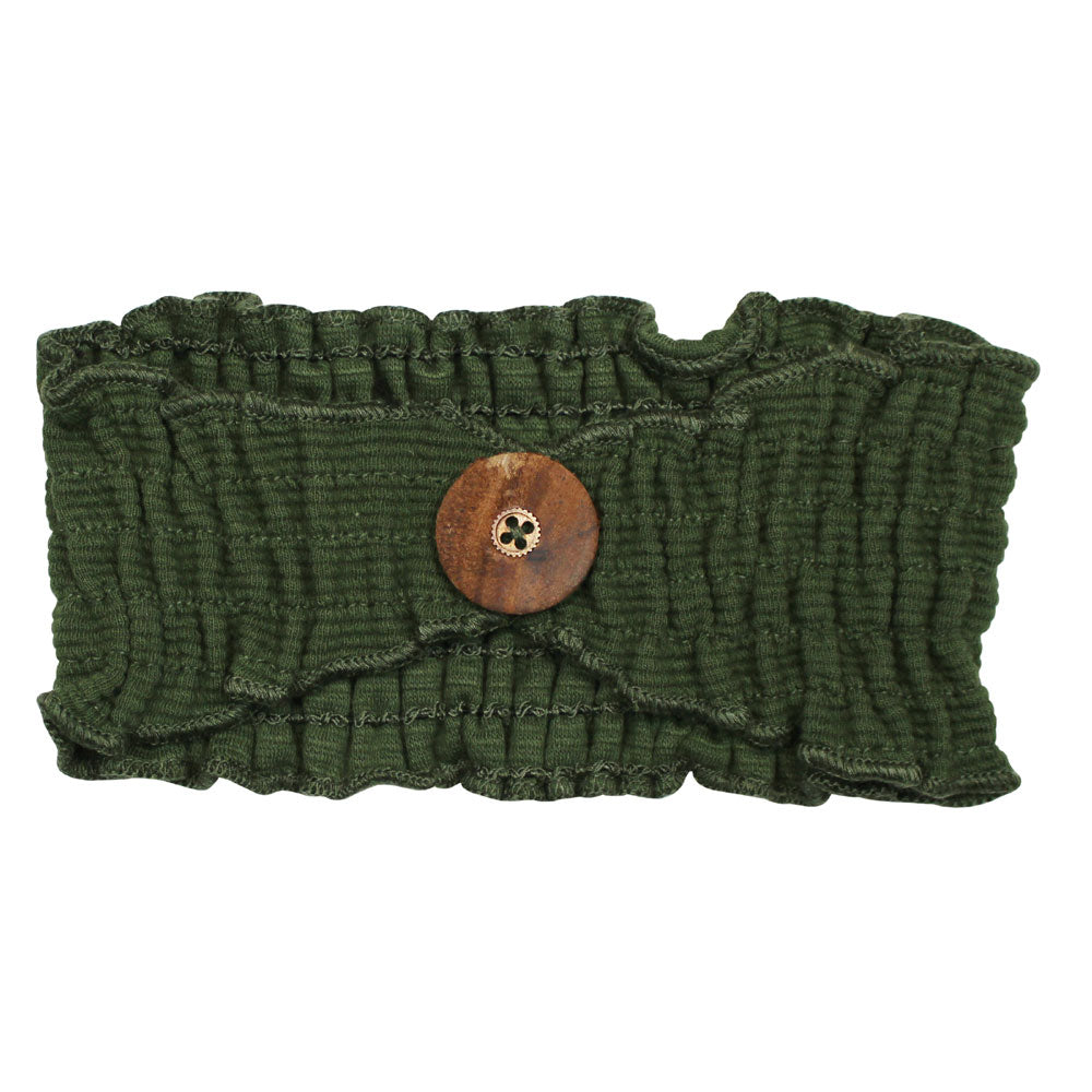 L'ovedbaby Organic Corduroy Headband - Forest