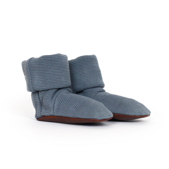 L'ovedbaby Organic Corduroy Bootie - Moonstone