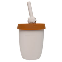Loulou Lollipop Kids Cup with Straw - Lion