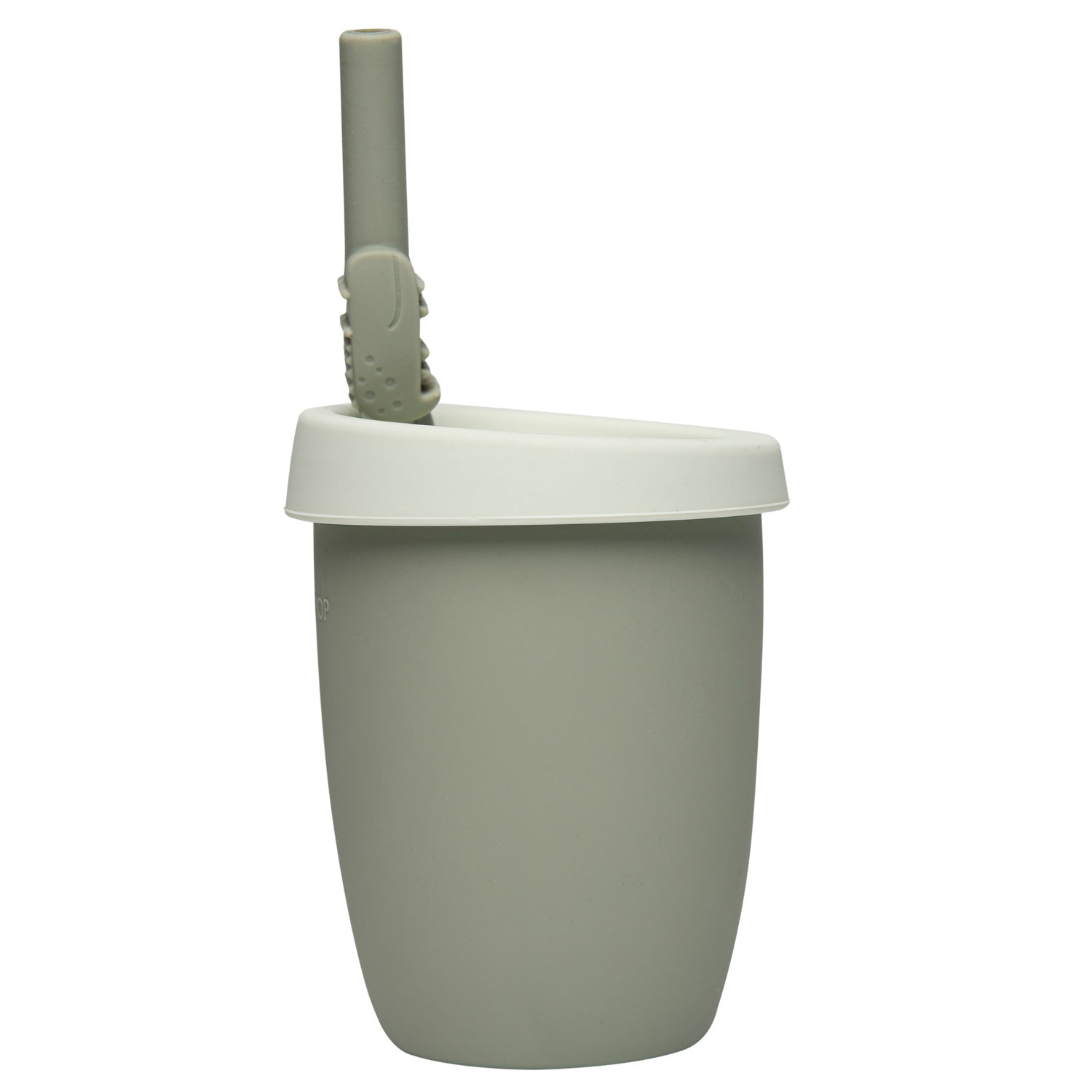 Loulou Lollipop Kids Cup with Straw - Alligator