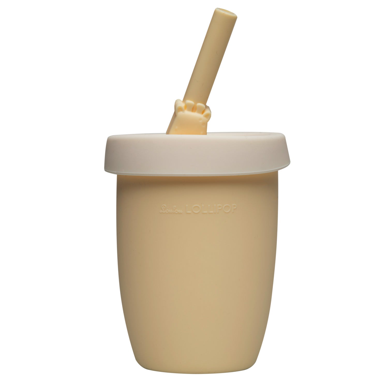 Loulou Lollipop Kids Cup with Straw - Giraffe
