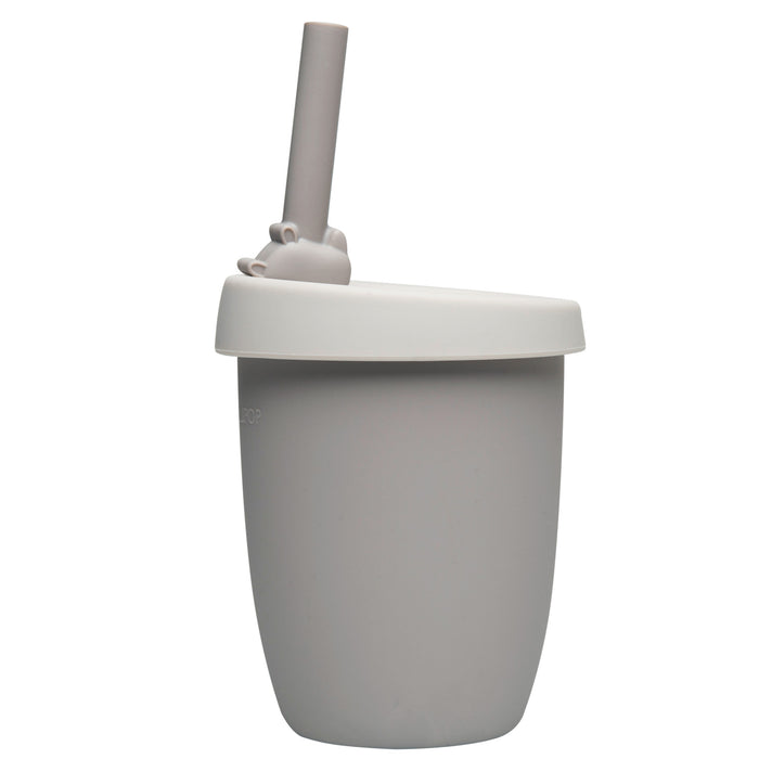 Loulou Lollipop Kids Cup with Straw - Rhino