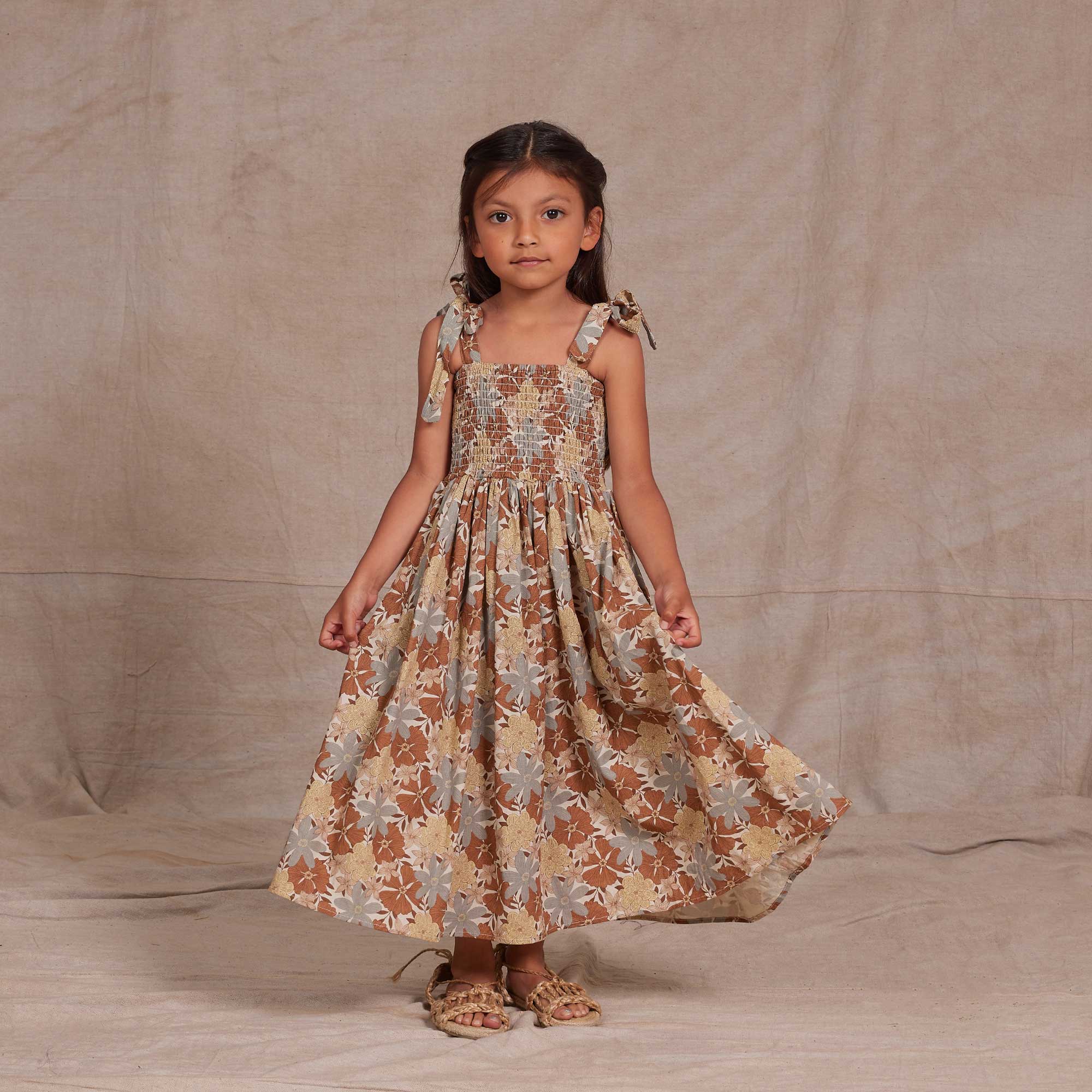 Rylee + Cru Ivy Dress - Safari Floral