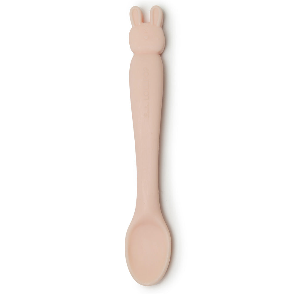 Loulou Lollipop Silicone Infant Feeding Spoon - Bunny