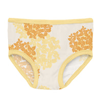Kickee Pants Bamboo Girls Underwear - Wallaby Hydrangea