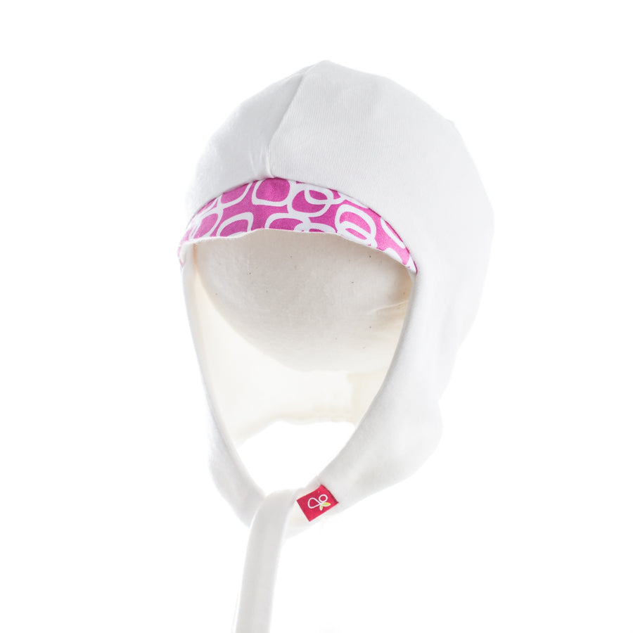 Goumikids Stay On Baby Hat Bubbles Berry S/M