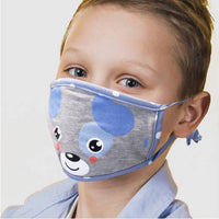 Kids Reusable Face Mask - Blue (5-8Y)