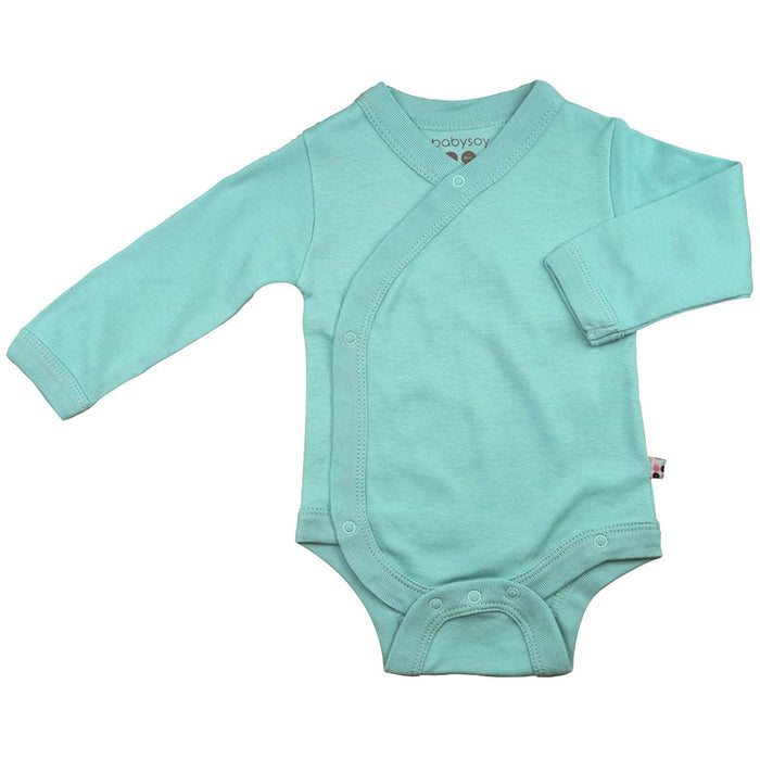 Babysoy Modern Kimono Bodysuit Harbor