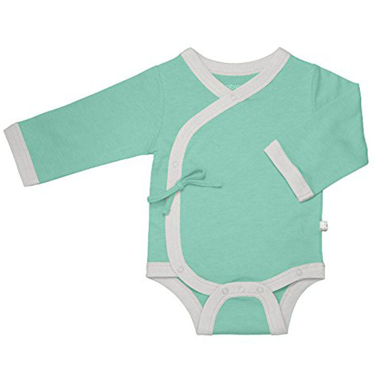 Babysoy Kimono Bodysuit Seafoam