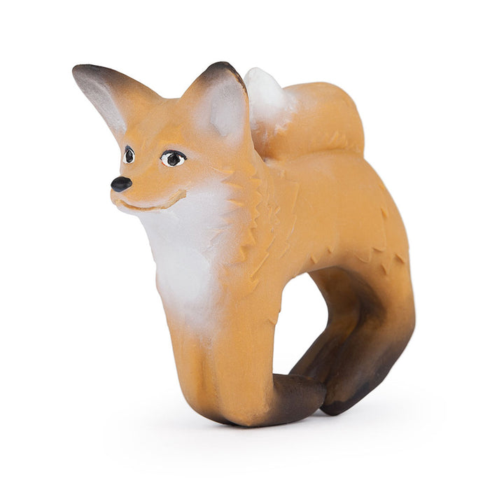 Oli & Carol Rob the Fox Bracelet Natural Rubber Teething Toy