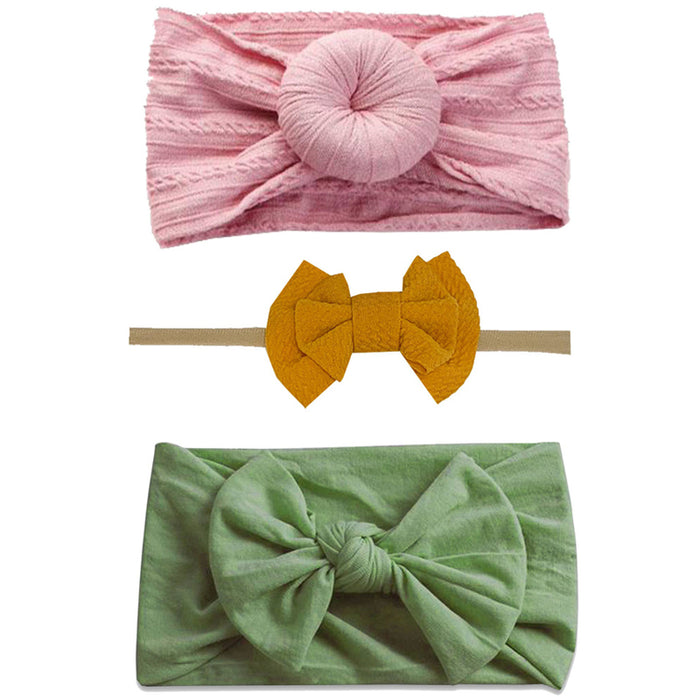 Emerson and Friends Mustard Spring Headband Gift Set