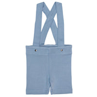 L'ovedbaby Organic Suspender Shorts - Pool