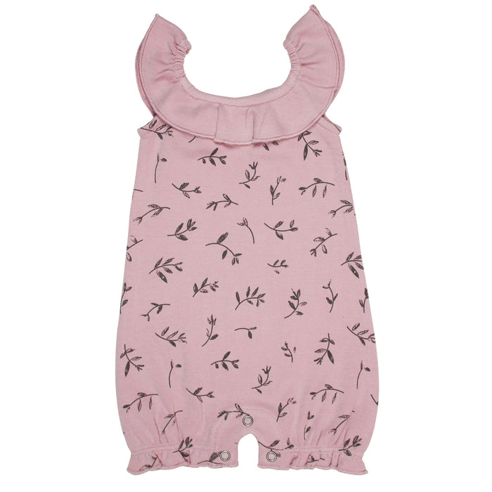 L'ovedbaby Organic Bubble Romper - Blossom Flower