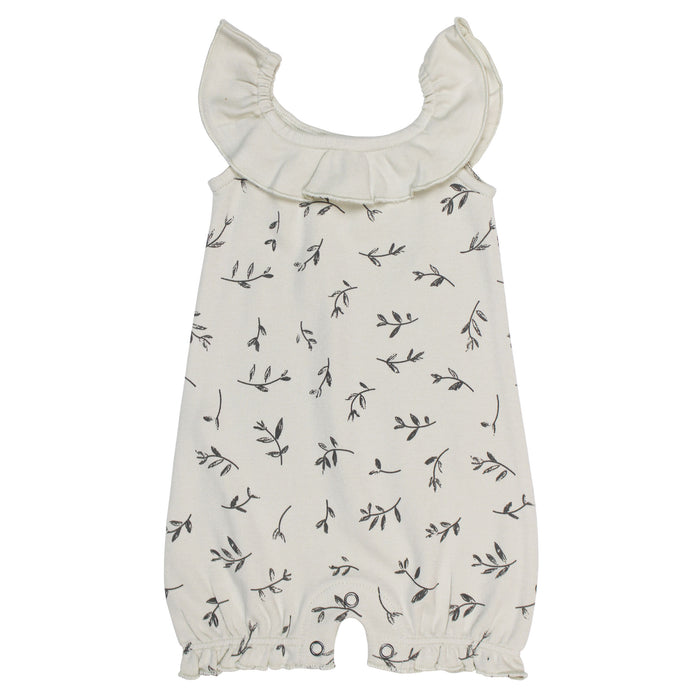 L'ovedbaby Organic Bubble Romper - Stone Flower