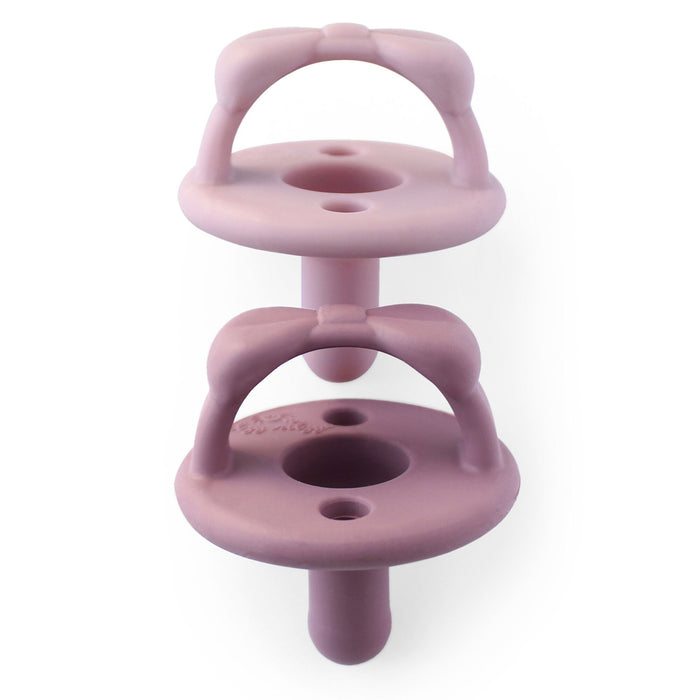 Itzy Ritzy Sweetie Soother Silicone Pacifier 2 Pack Orchid
