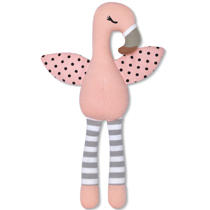 Apple Park Organic Franny Flamingo Plush Toy