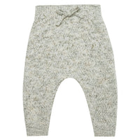 Quincy Mae Cozy Heathered Knit Pant - Fern