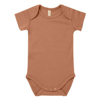 Quincy Mae Organic Jersey Bodysuit 2-pack - Daisy Confetti, Amber
