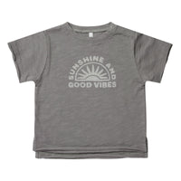 Rylee + Cru Raw Edge T-shirt | Sunshine + Good Vibes