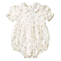 Rylee + Cru Gracie Romper - Blue Daisy