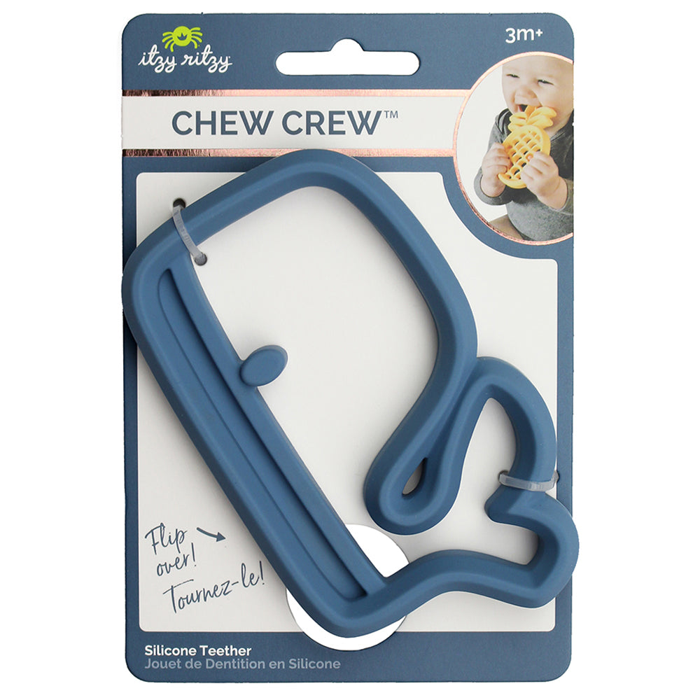 Itzy Ritzy Silicone Teether Whale