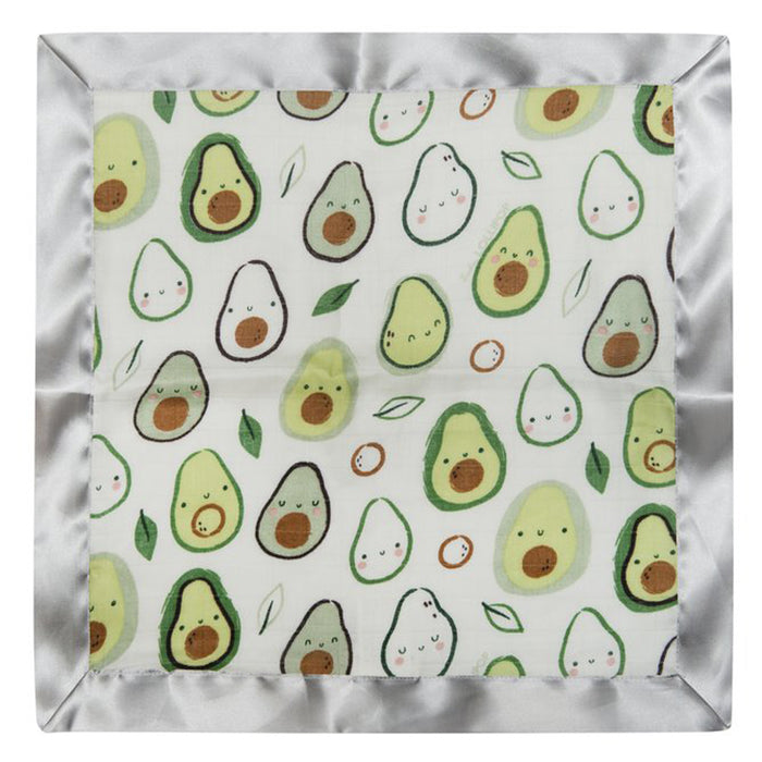 Loulou Lollipop Bamboo Muslin Security Blanket 2-pk - Avocado