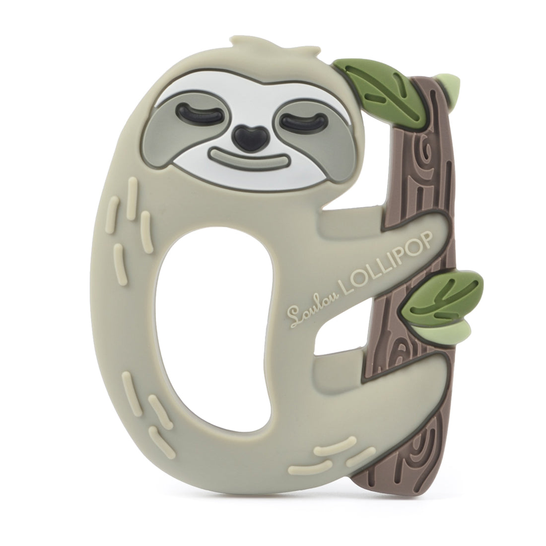 Loulou Lollipop Silicone Baby Teether Sloth