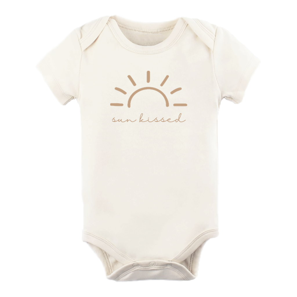 Tenth & Pine Organic Baby Short Sleeve Bodysuit - Sunkissed