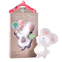 Tikiri Toys Natural Rubber Teether - Meiya the Mouse