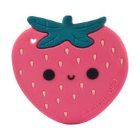 Loulou Lollipop Silicone Teether Strawberry