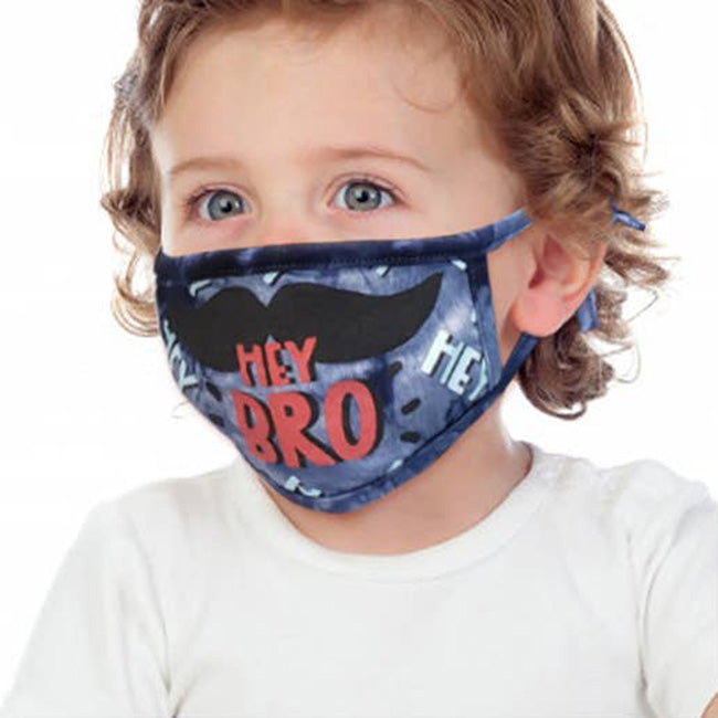 Kids Reusable Face Mask - Navy (2-4T)