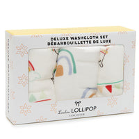 Loulou Lollipop Muslin Washcloth 3-pieces Set - Llama